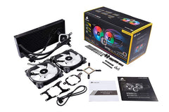 Corsair Hydro Series™ H115i RGB PLATINUM 280mm Liquid CPU Cooler - CW-9060038-WW