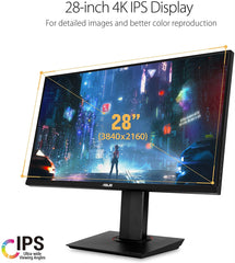 ASUS TUF Gaming VG289Q 28” HDR Gaming Monitor 4K