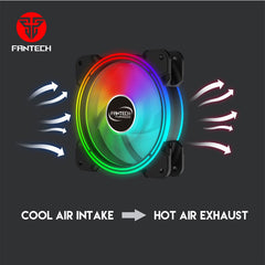 Fantech FB-301 TURBINE RGB FAN 3 Fans Pack