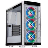 Corsair iCUE 465X RGB Mid-Tower ATX Smart Case — White CC-9011189-WW