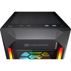 Cougar MX410-G RGB Powerful Airflow and Compact Mid-Tower Case with Tempered Glass