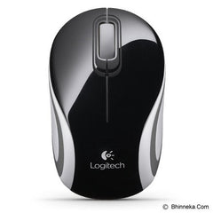 Logitech Wireless Mini Mouse M187 - Black - 910-002741