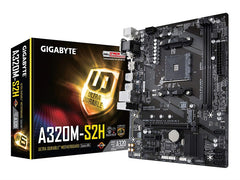Gigabyte GA-A320M-S2H AMD Socket AM4 Motherboard