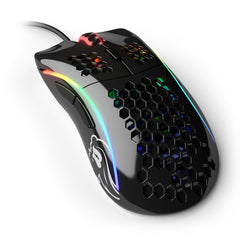 Glorious Model D (Glossy Black) Extreme Lightweight Ergonomic Gaming Mouse 69G