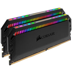 Corsair DOMINATOR® PLATINUM RGB 32GB (2 x 16GB) DDR4 DRAM 3200MHz C14 Memory Kit