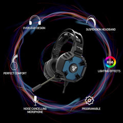Fantech HG21 Hexagon 7.1 Virtual Surround Sound Gaming Headset