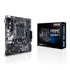 Asus PRIME A320M-F AMD AM4 Ryzen Motherboard