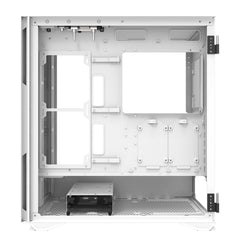 darkFlash DLX22 White ATX Computer Case with Graphics card holder & Mesh Front Panel