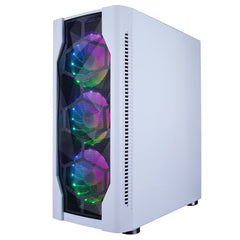 1stPlayer DK series DK-D4 (White) with 4 Fans ATX Gaming Case