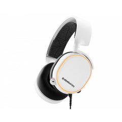 SteelSeries Arctis 5 (2019 Edition) RGB Illuminated Gaming Headset with DTS Headphone:X v2.0 – White