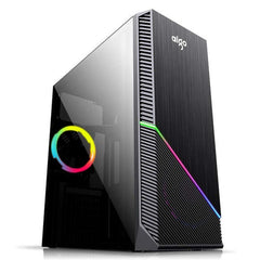Aigo Darkflash Rainbow-1 Black RGB Gaming Casing