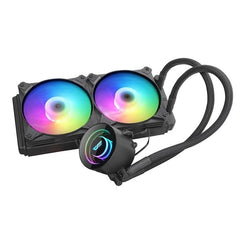 Aigo DX240 DarkFlash Twister ARGB Liquid CPU Cooler Black - White