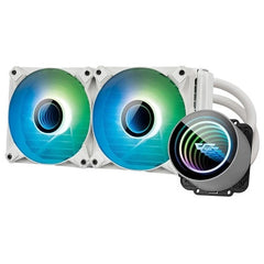 Aigo DX240 V2 DarkFlash ARGB Twister AIO Liquid CPU Cooler Black - White