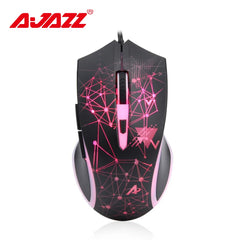 AJazz AJ119 Gaming White - Black RGB Backlit Wired Mouse