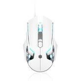 Ajazz AJ120 Wired Gaming Mouse Pink - white - Black