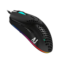 AJazz AJ390R Light Wired Mouse weight New Black - White