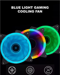 AJazz AJ-03-Blue HD PWM Series LED Fan High Performance