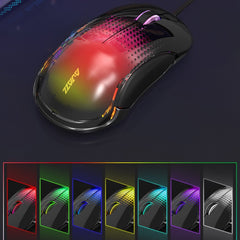 AJazz AJ358 Gaming Mouse Wired Pink - Black