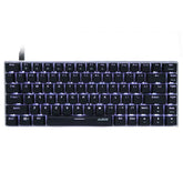 AJazz AK33 Matte Mechanical Keyboard 82-keys Black - White