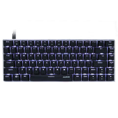 AJazz AK33 Matte Mechanical Keyboard 82-keys Black - White