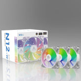 Alseye N12 Neo Series Fan (White) (3Pcs Kit)