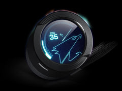 AORUS WATERFORCE X 280 with LCD display AIO liquid cooler Supports RGB FUSION 2.0