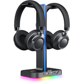 Havit TH650 RGB Headset Stand - Black