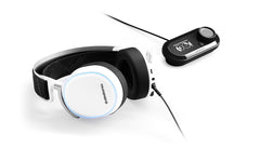 SteelSeries Arctis Pro + GameDAC Headset Gaming Wired Black - White