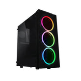 Raidmax NEON ARGB G21FWB Computer Gaming Case