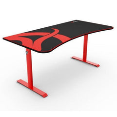 AROZZI ARENA GAMING DESK - BLACK/RED
