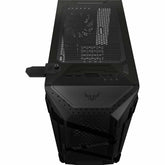 ASUS TUF Gaming GT301 ATX mid-tower compact case with tempered glass side panel