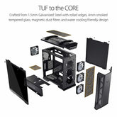ASUS TUF Gaming GT501 Mid-Tower Computer Case for up to EATX Motherboards