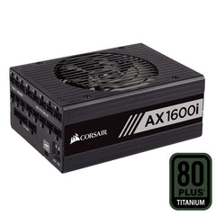 Corsair AX1600i Digital ATX Power Supply — 1600 Watt Fully-Modular PSU - CP-9020087-NA