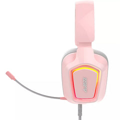AJazz AX368 RGB Headset Gaming Pink - Black