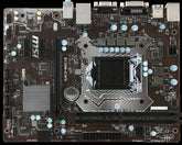 USED MSI B150M-ICAFE MOTHERBOARDS (WITHOUT BOX)