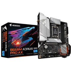 Gigabyte B660M AORUS PRO AX DDR5 12th & 13th Gen Motherboard