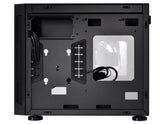 LIAN LI TU150 Aluminum Tempered Glass ITX Case - Black Color - TU150WX