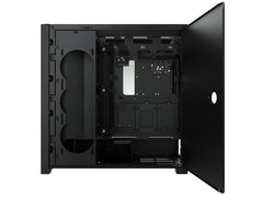 Corsair iCUE 5000X RGB Tempered Glass Mid-Tower ATX PC Smart Case Black