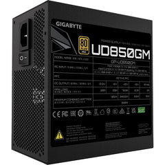 Gigabyte UD850GM 850W Modular Power Supply - 80 PLUS Gold PSU