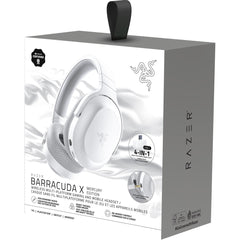Razer Barracuda X - Mobile Headset and Wireless Multi-Platform Gaming - FRML Packaging Black - White (2022)