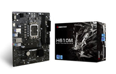 Biostar H610MHP support 12th / 13th Generation Intel CPU