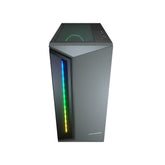 Cougar Dark Blader X7 with 1 ARGB Fan Translucent Black - Midnight Green Gaming Case