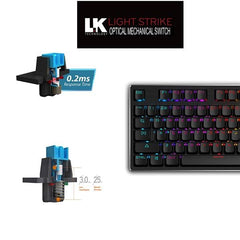 A4Tech Bloody B820R Light Strike RGB Animation Gaming Keyboard