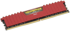 Corsair VENGEANCE® LPX 8GB (1 x 8GB) DDR4 DRAM 2666MHz C16 Memory Kit – RED - CMK8GX4M1A2666C16R