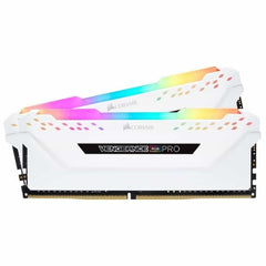 Corsair CMW16GX4M2C3200C16W VENGEANCE RGB PRO 16GB (2 x 8GB) DDR4 DRAM 3200MHz C16 Memory Kit — Whit