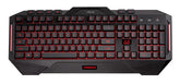 ASUS CERBERUS RED/BLUE LED BACKLIT USB GAMING KEYBOARD