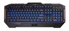ASUS CERBERUS RED/BLUE LED BACKLIT USB GAMING KEYBOARD