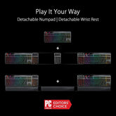 Asus ROG Claymore II MA02 Wireless Elite 90MP01W0-BKUA00 Optical Gaming Keyboard