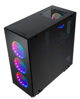 FSP CMT510 Plus Mid Tower Gaming Case with 3 Tempered Glass