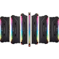 CORSAIR VENGEANCE® RGB PRO 32GB (2 x 16GB) DDR4 DRAM 3600MHz C18 AMD Ryzen Memory Kit — Black